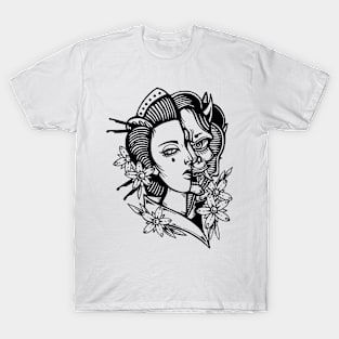 Geisha by Digent.ink T-Shirt